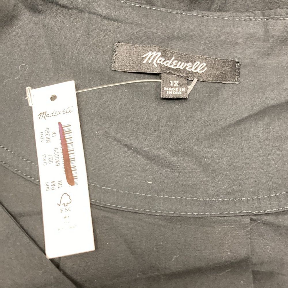 Madewell Plus V-Neck Mini Shirtdress - Picture 4 of 7